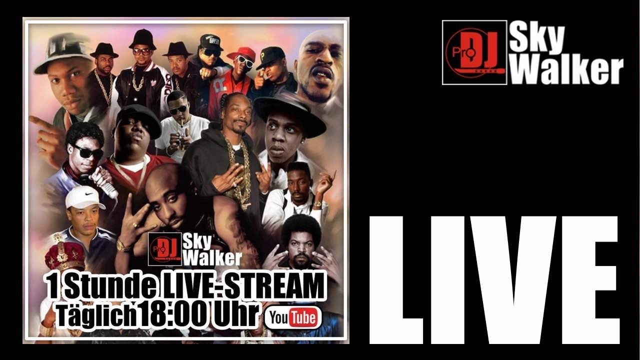 OldSchool Classics Hip Hop R&B LIVE-STREAM DJ SkyWalker | 1 hour Everyday