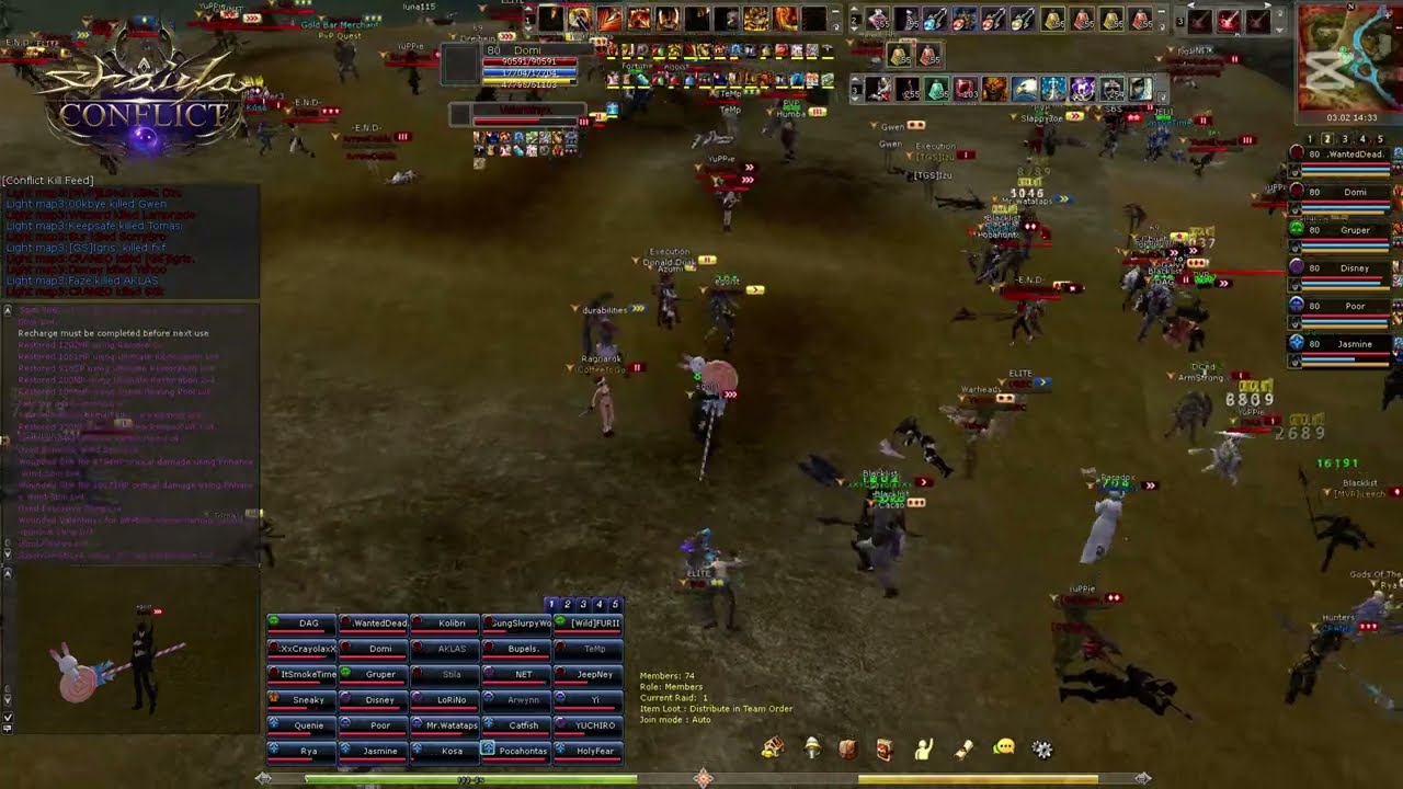 Shaiya Conflict - Adellia PvP in SOLO