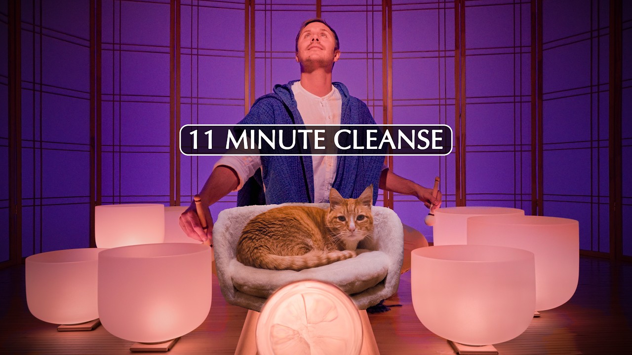 11 Minutes of **Divine Intervention**  |  Spiritually cleansing sound bath