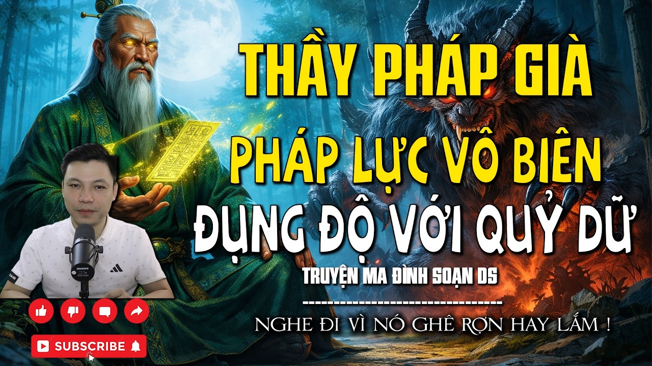 TRUYỆN MA: THẦY PHÁP GIÀ PHÁP LỰC VÔ BIÊN ĐỤNG ĐỘ VỚI QUỶ DỮ  l CHUYỆN MA MỚI NHẤT l MC ĐÌNH SOẠN DS