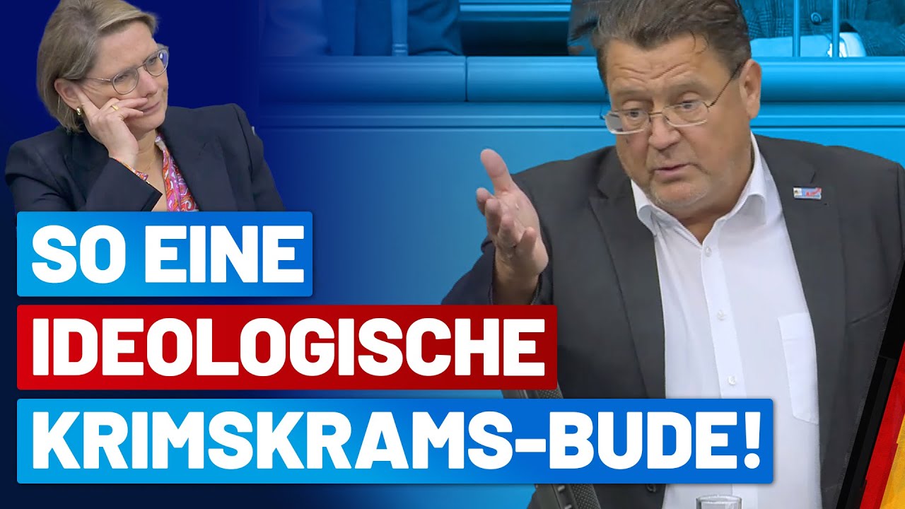 So eine ideologische KrimsKrams-Bude! - Stephan Brandner- AfD-Fraktion im Bundestag