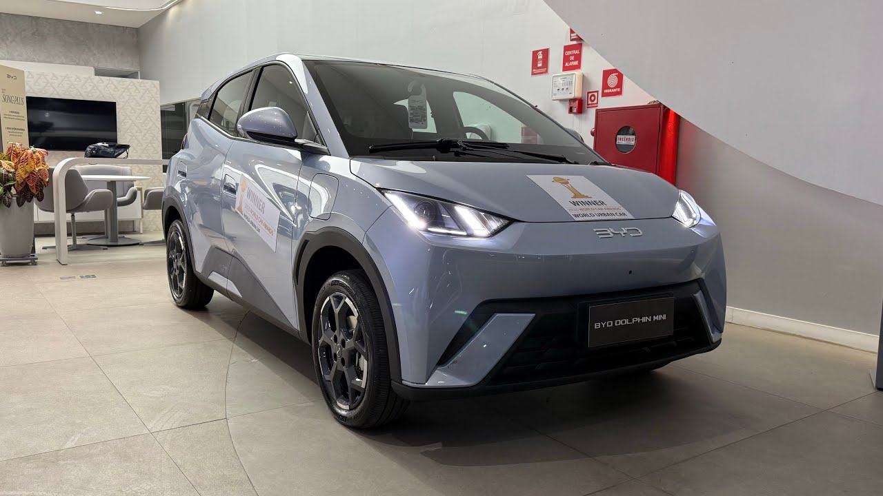 CONHE&Ccedil;A O BYD DOLPHIN MINI  EM DETALHES