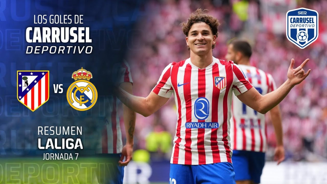 UNA MANITA HISTÓRICA AL MADRID | Así narró Talavera el Atlético Madrid 5 - 2 Real Madrid en Carrusel