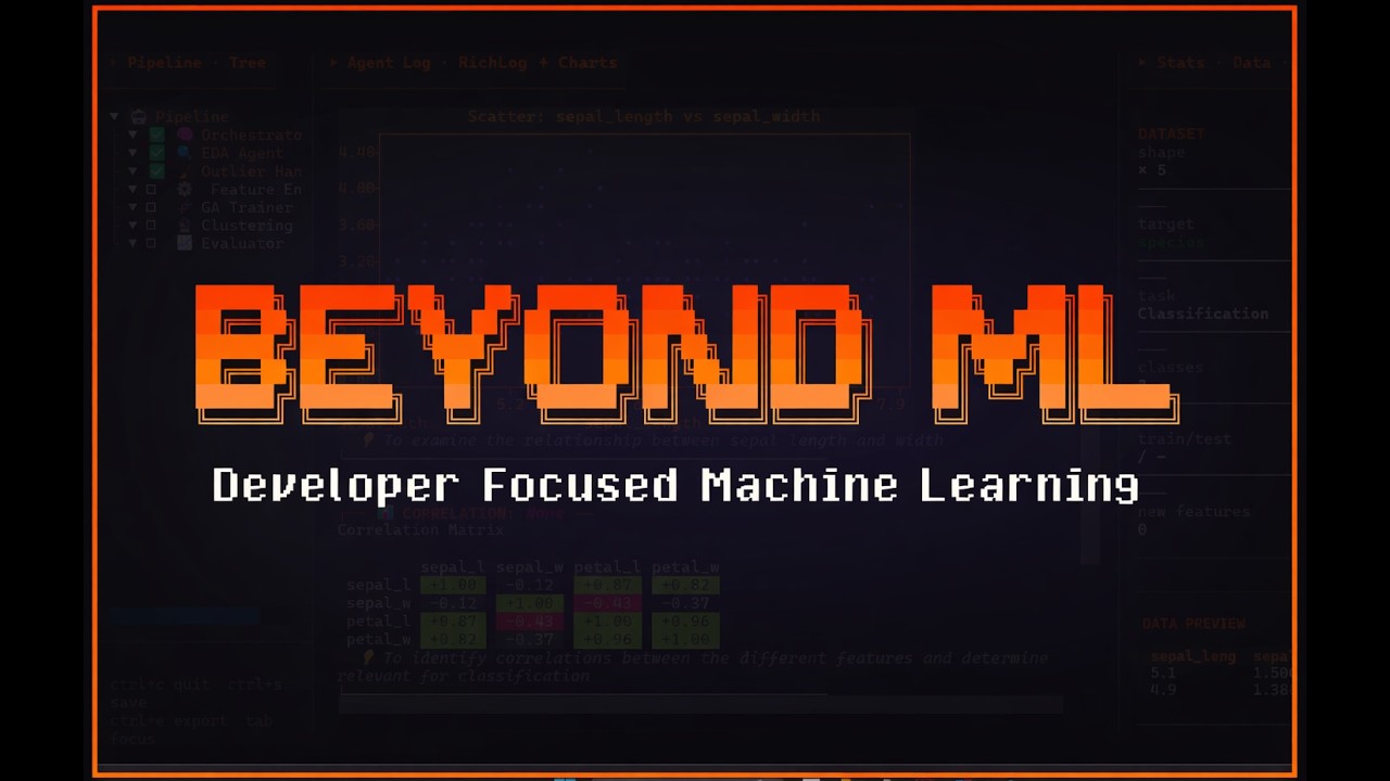 Beyond ML - Developer Focused Machine Learning