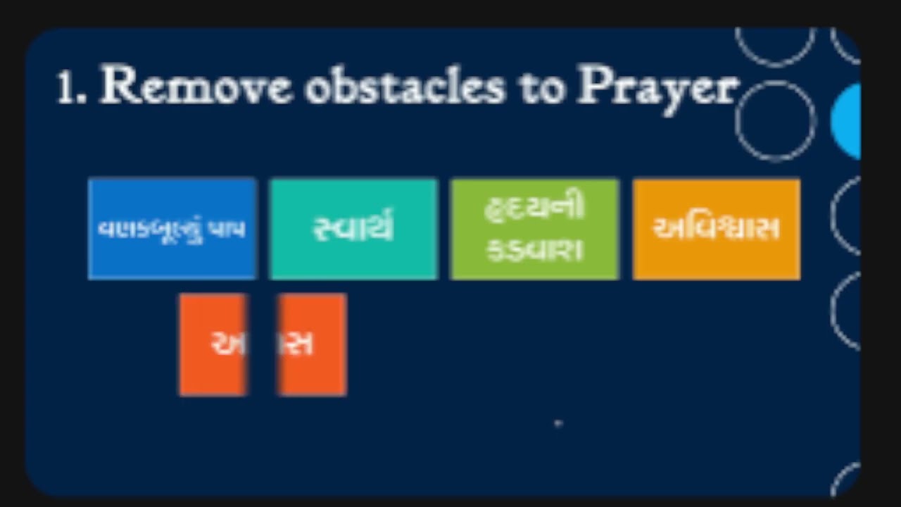 How to Develop Prayer Life - પ્રાર્થનાના જીવનને કેવી રીતે સમૃદ્ધ બનાવવું (Part 1)