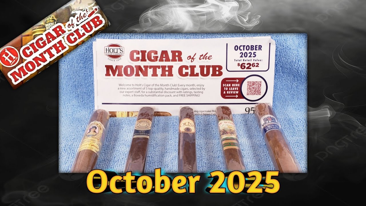 Holts Cigar of the Month Club October 2025