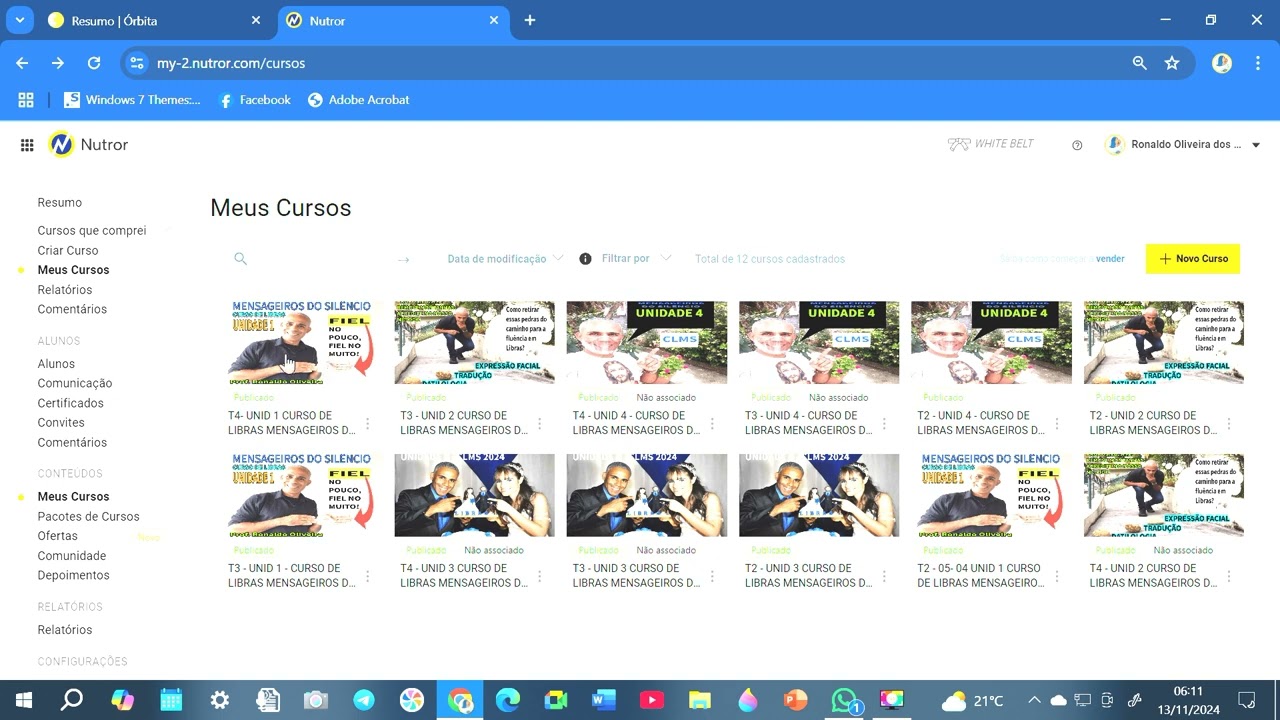COMO ACESSAR O EDUZZ PELO COMPUTADOR  E ONDE ENCONTRAR A APOSTILA
