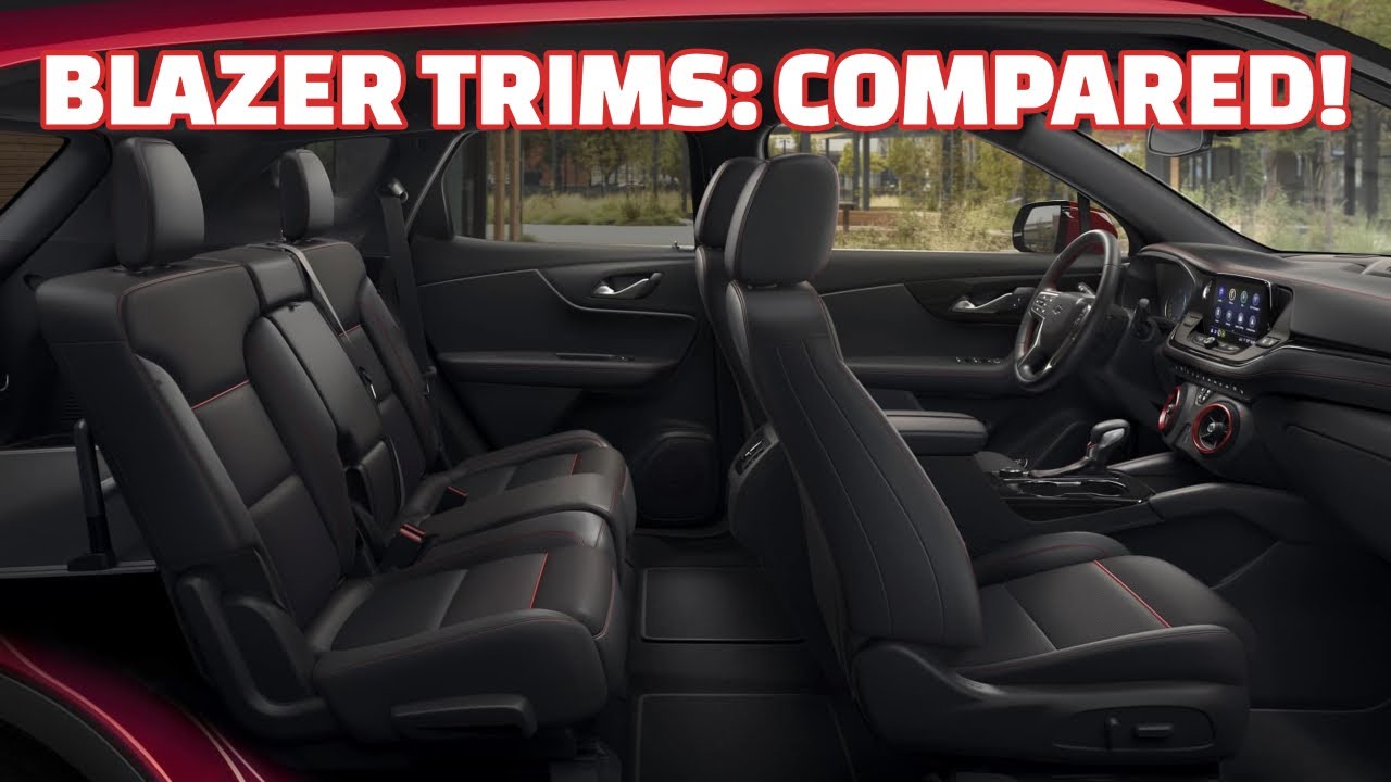 Chevrolet Blazer Trim Levels COMPARED! - 1LT vs. RS Blazer Differences