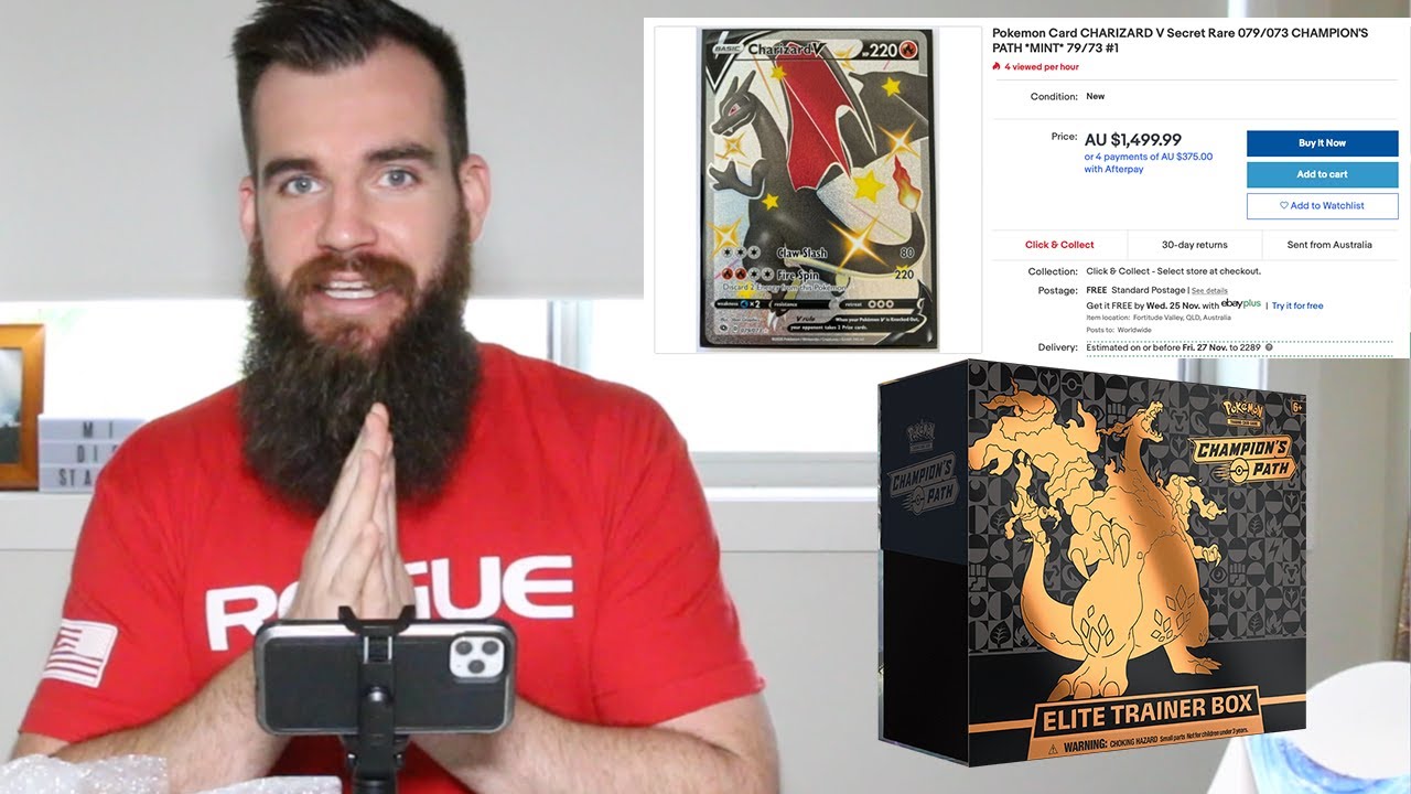 *Please Charizard Please* Champions Path Opening