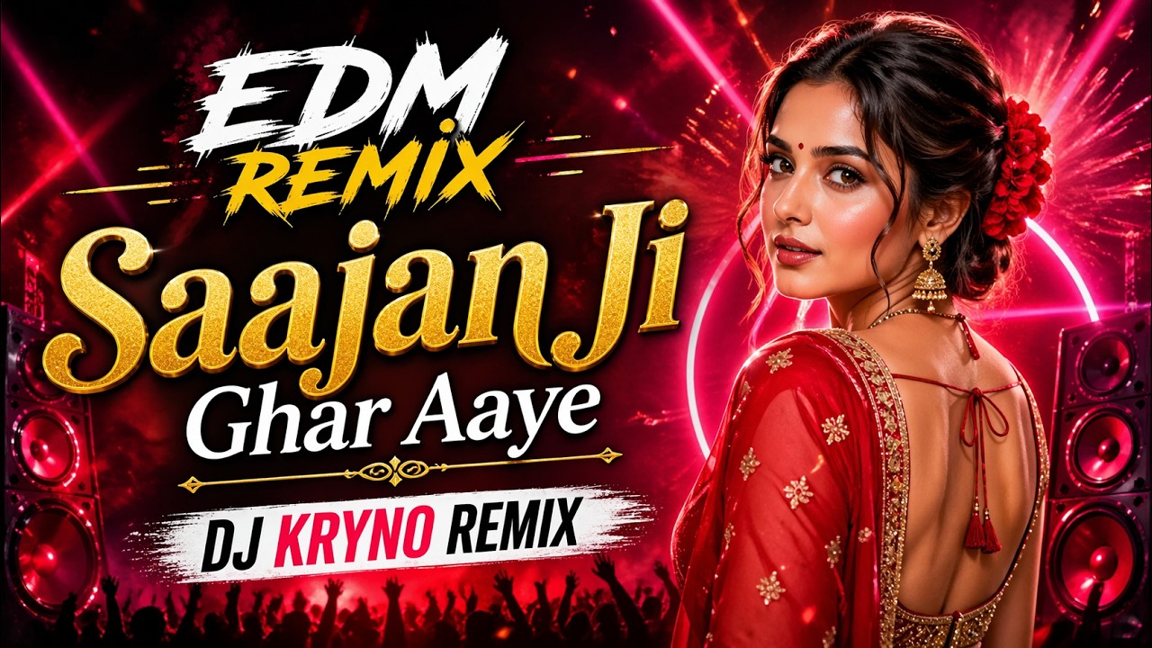 🔥 **Saajan Ji Ghar Aaye Remix - DJ Remix 2026 | Party Dance Mix | DJ Kryno Remix** 🔥