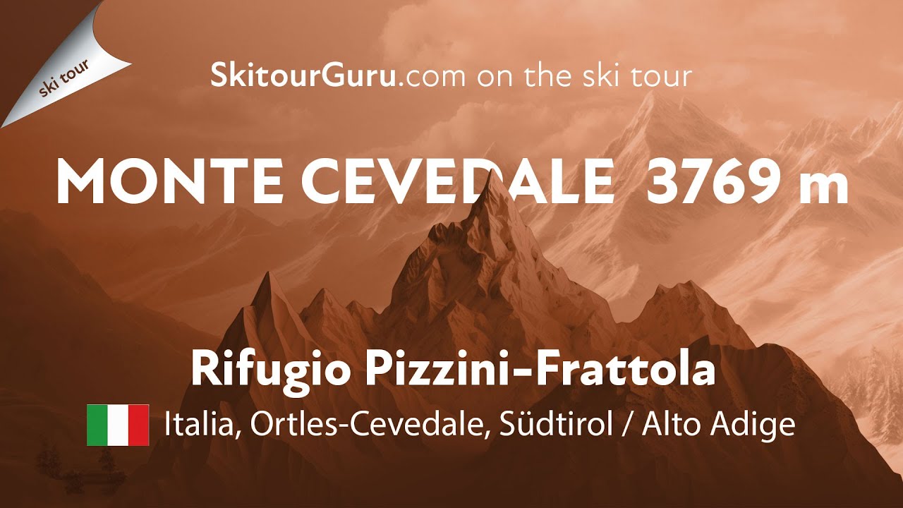 Skitour Monte Cevedale 3769 m, @Skitour.Guru, Ortler-Alpen, Südtirol/ Lombardia,  2024