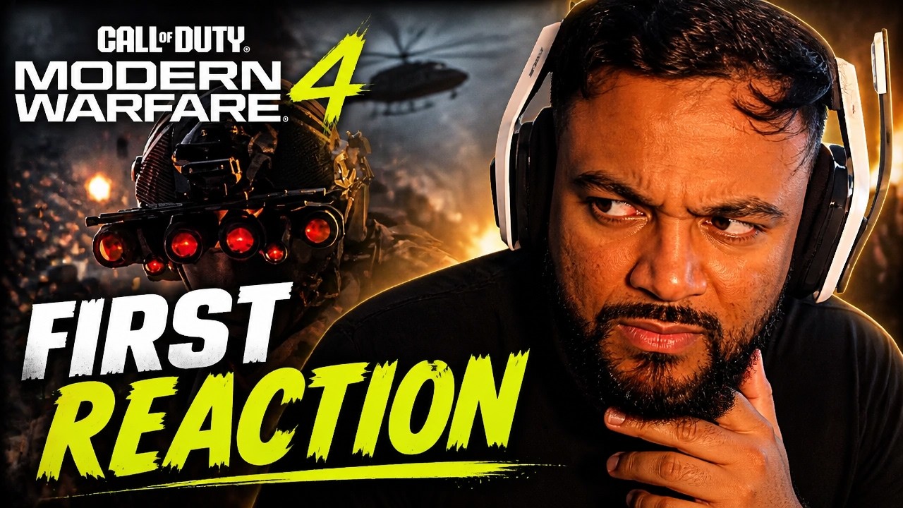 Почему трейлер MW4 меня беспокоит... Реакция на трейлер MW4 #callofduty