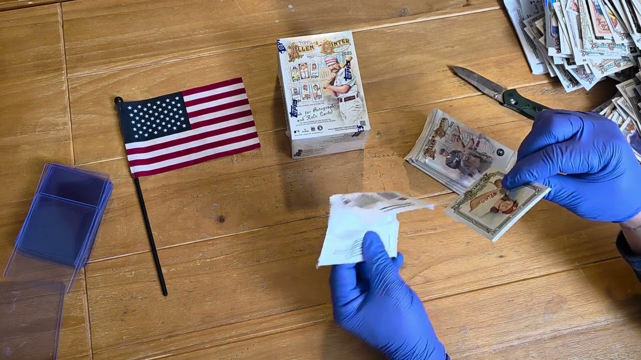 Topps Allen and Ginter box a day. Box 9/10