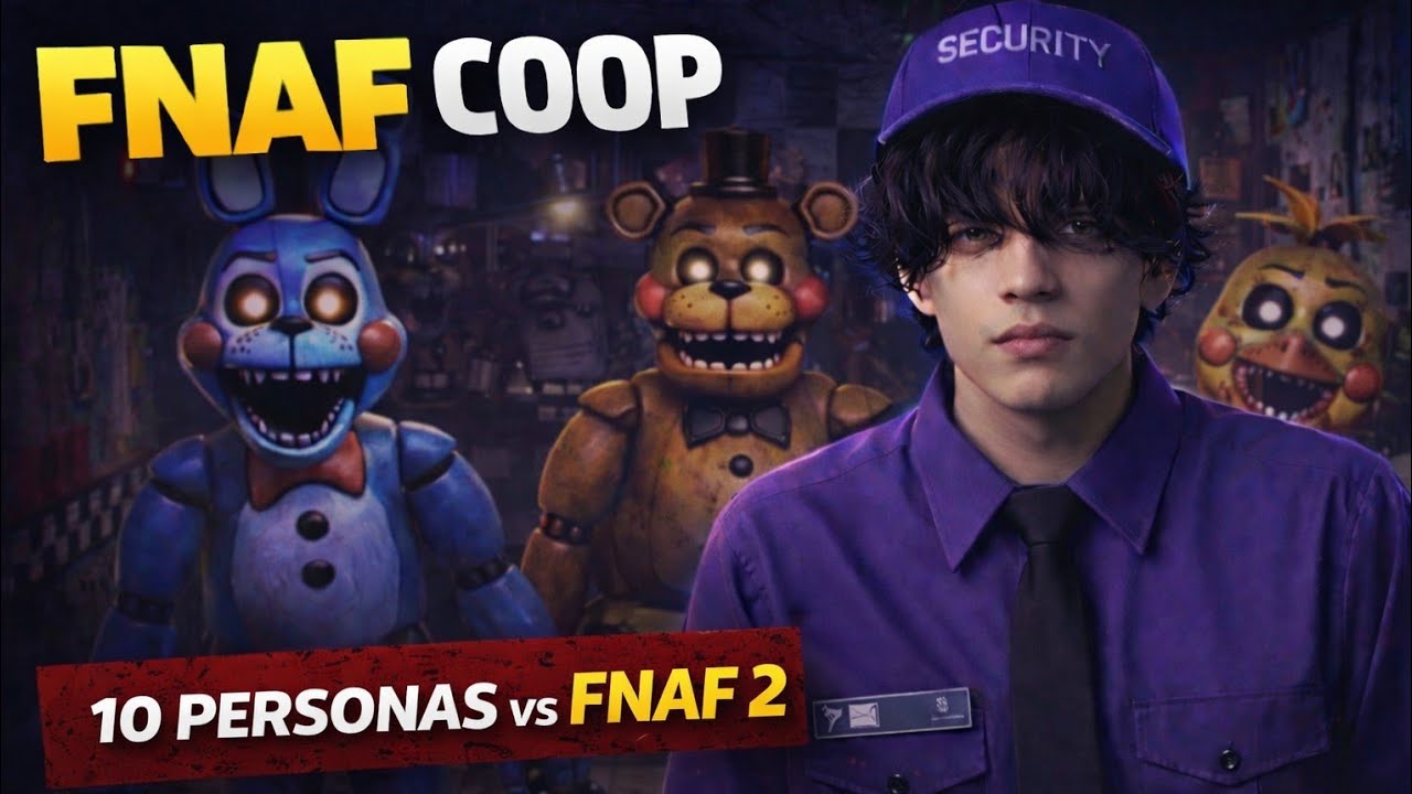 😱 FNAF 2 COOP EN VIVO | Noche 1 a la 6 con subs (Terror Total)