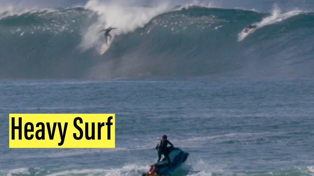 Big Winter Surf in San Diego