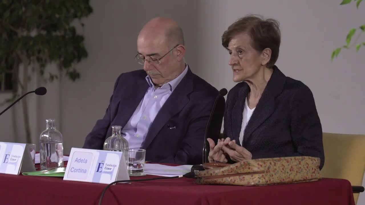 Inauguración XXXIV Seminario Étnor - Adela Cortina