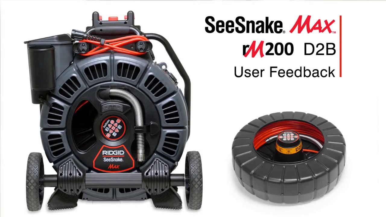 Ridgid rM200 SeeSnake Max Camera System