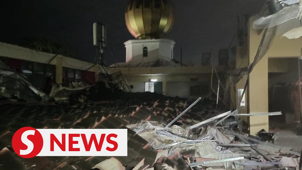 Three students injured after roof at orphanage in Penang collapses