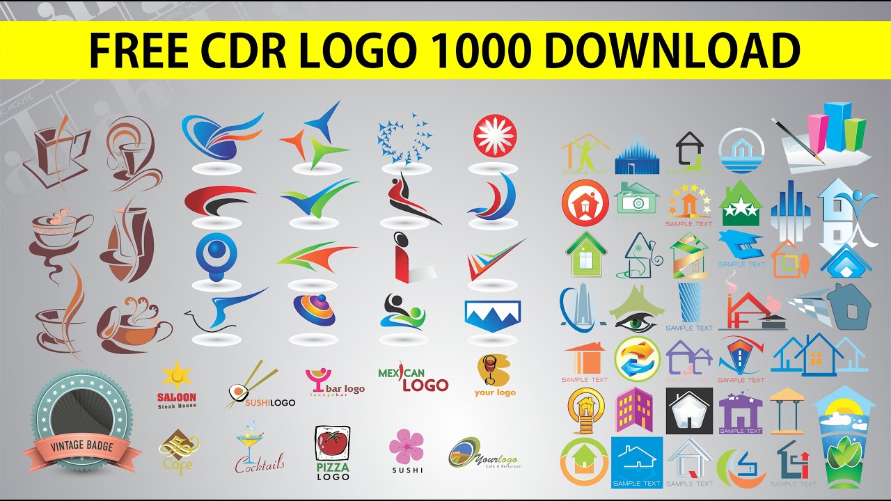 Logo1000 CDR File Free Download || Urdu | हिंदी|| #Graphic House