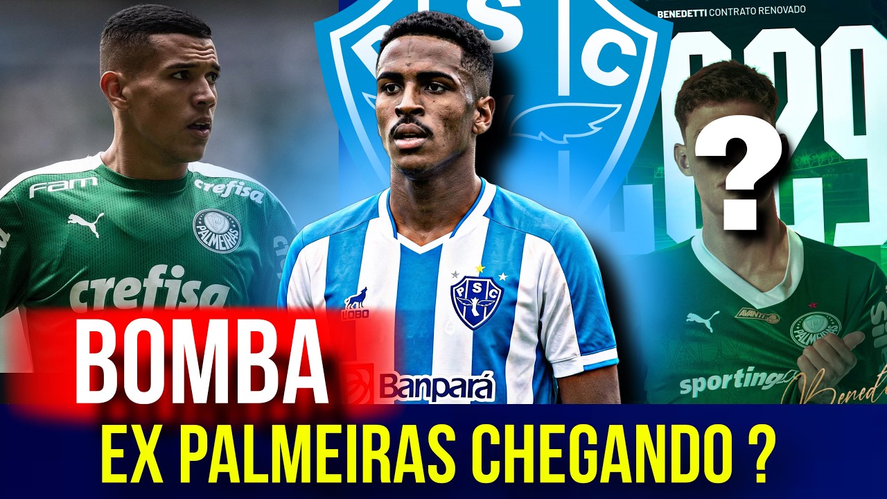 🔵😱PAYSANDU FECHA MEIA EX-PALMEIRAS PARA A SÉRIE C ! NOMES NA MIRA E NOVO PATROCINADOR