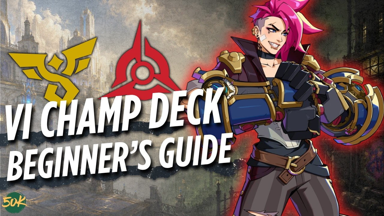 Vi Starter Deck Beginner's Guide with Upgrade Paths! | Riftbound Unleashed
