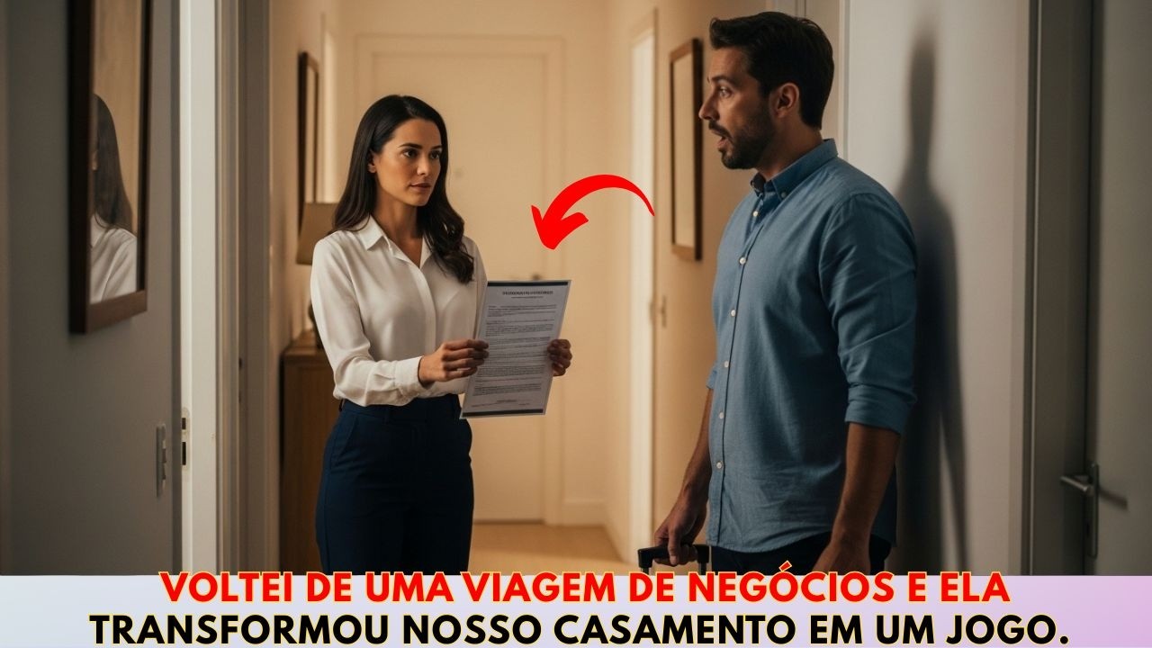 Minha esposa reescreveuas regras do nosso casamento enquanto eu estava.Ela Criou Regras de Igualdade