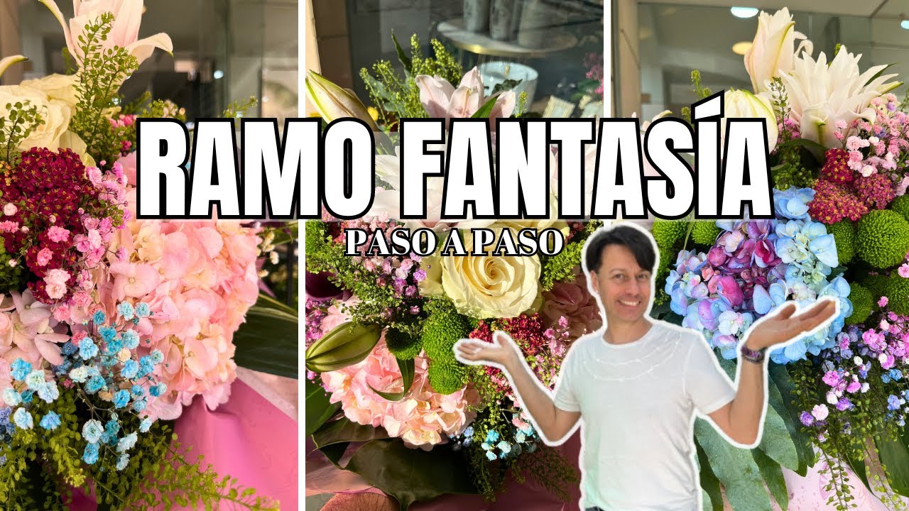 💐RAMO FANTASíA paso a paso | ORJO'S HOME