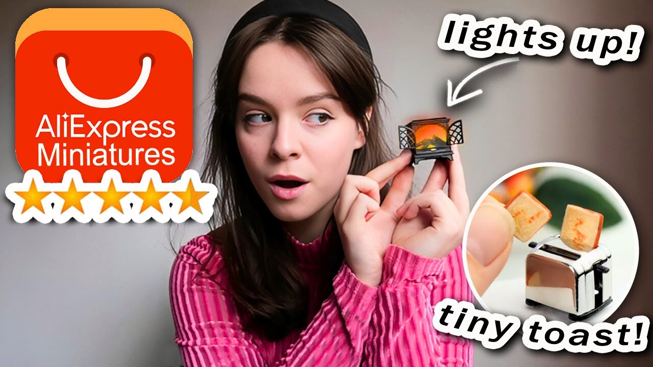 Я купила лучшие миниатюры кукольных домиков на Ali Express! Обзор и распаковка