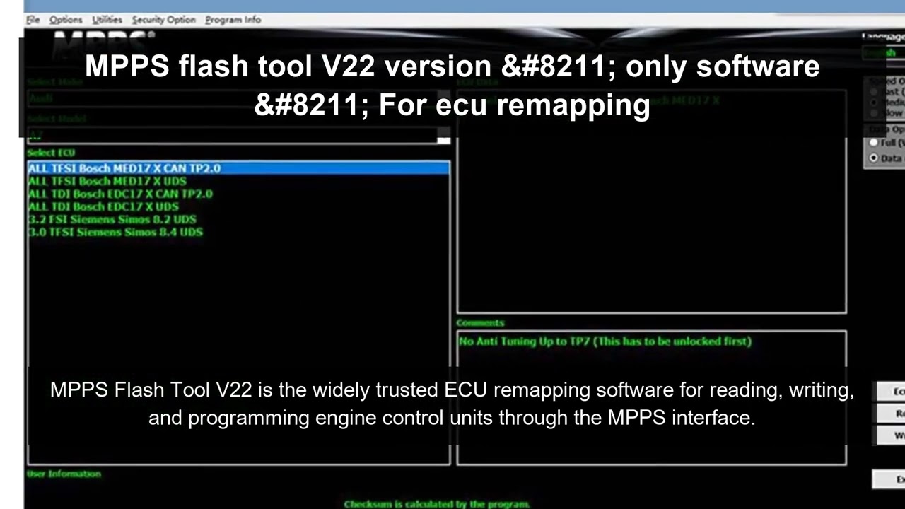 MPPS flash tool V22 version &ndash; only software &ndash; For ecu remapping | Obd2Technology