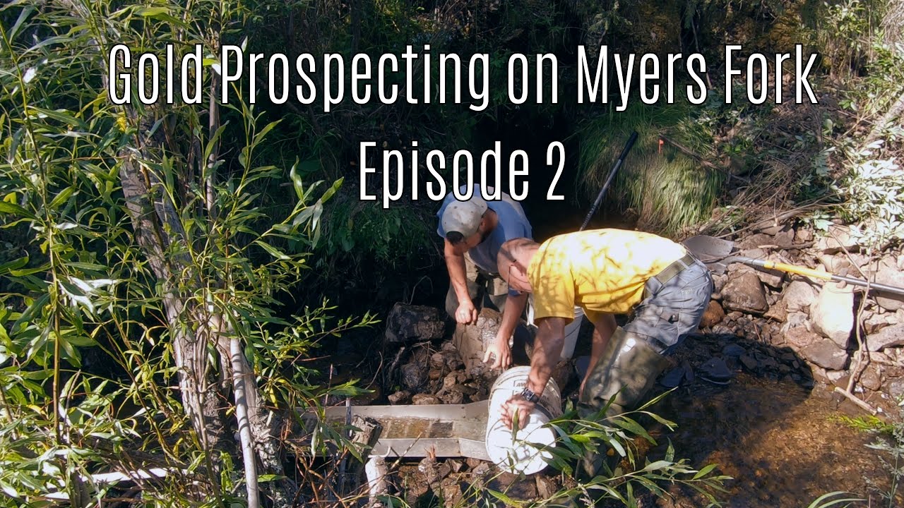 Alaska Gold - Prospecting on Myers Fork 2019 E2 - Finding a good spot