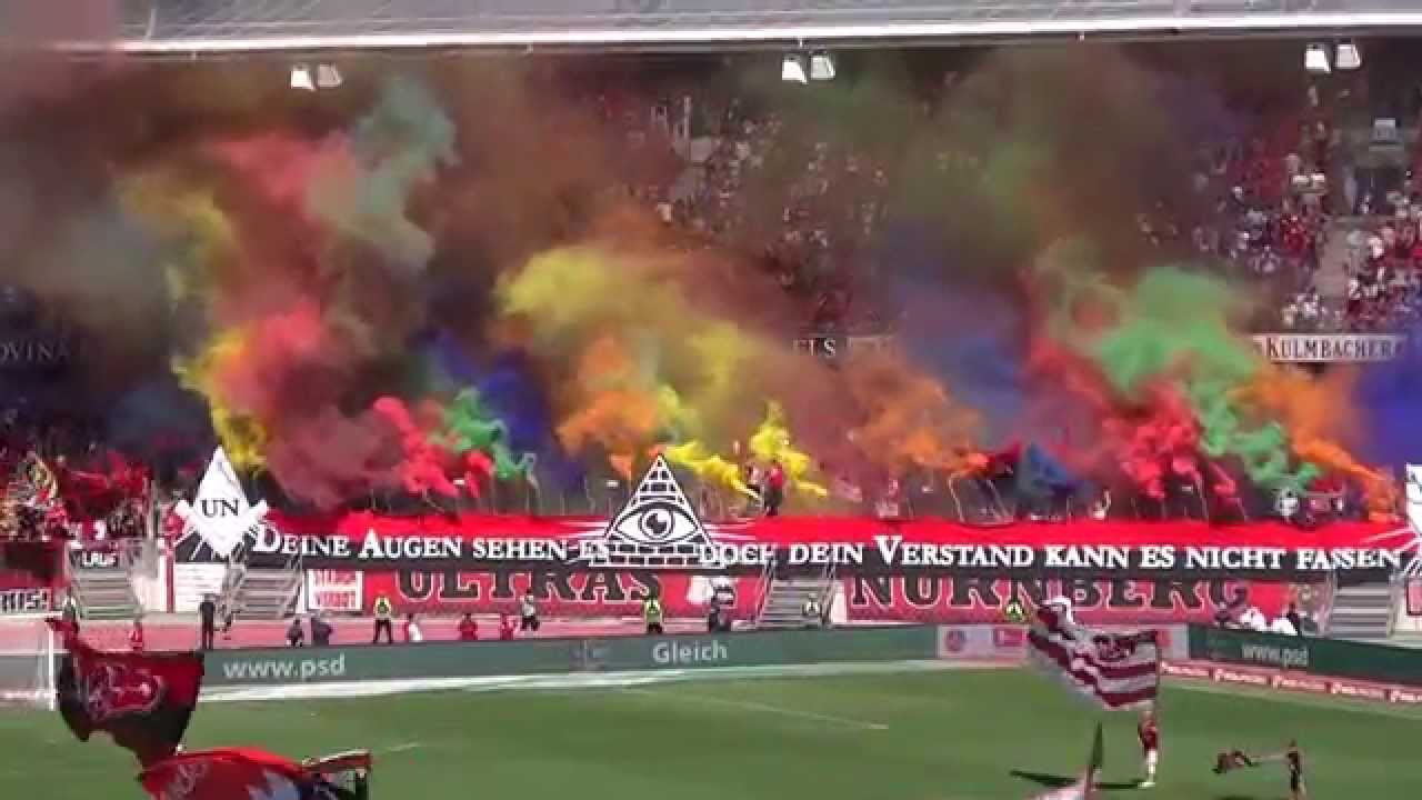 1.FC Nürnberg - Fortuna Düsseldorf 1:0 - Choreo Nordkurve Nürnberg - 30.08.15