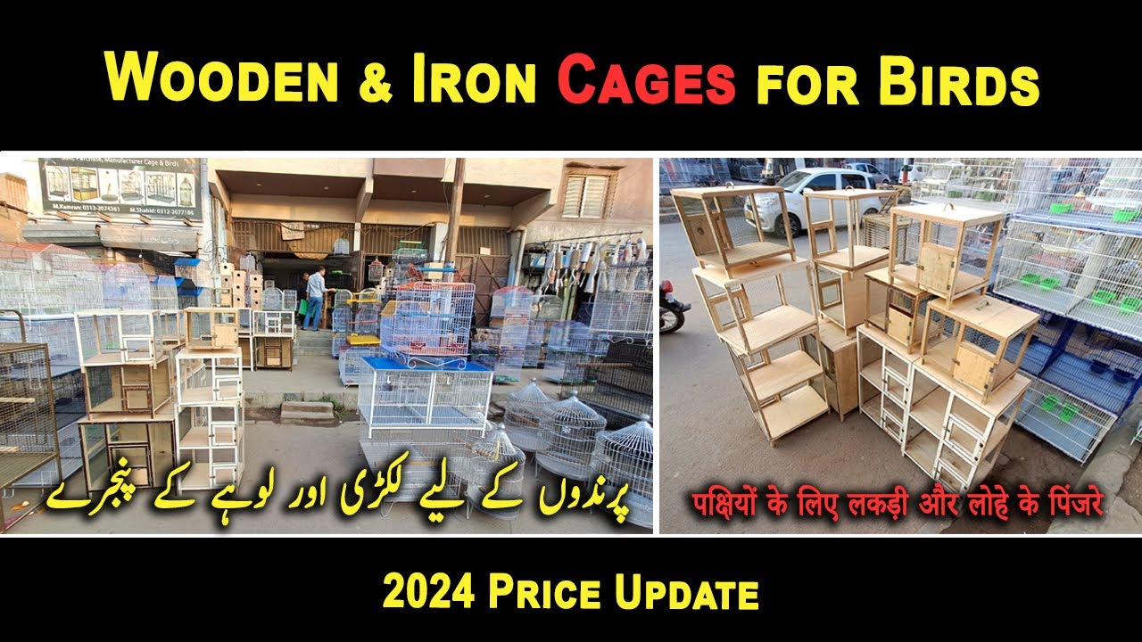 Wooden & Iron Cages for Birds | Best Cages for Birds | Cheapest Cages for Birds | Cage Shop Karachi