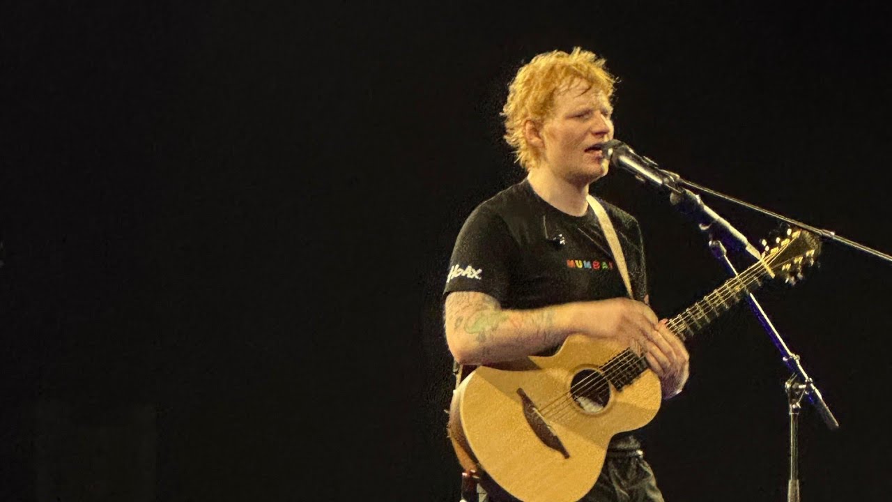 Photograph - Ed Sheeran Mumbai Live 2024 @EdSheeran #concert #edsheeran #mumbai #mathematicstour