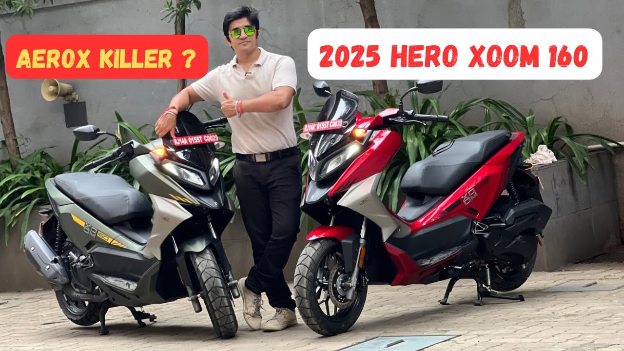 2025 Hero Xoom 160 Review – Aerox Killer or Just Hype?