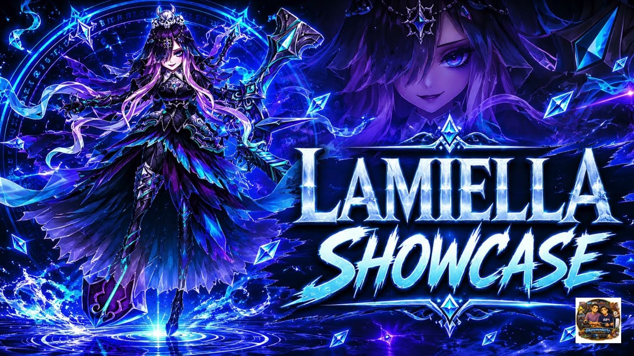 SUMMONERS WAR WORLD GUILD BATTLE - LAMIELLA WATER SPECTER PRINCESS SHOWCASE