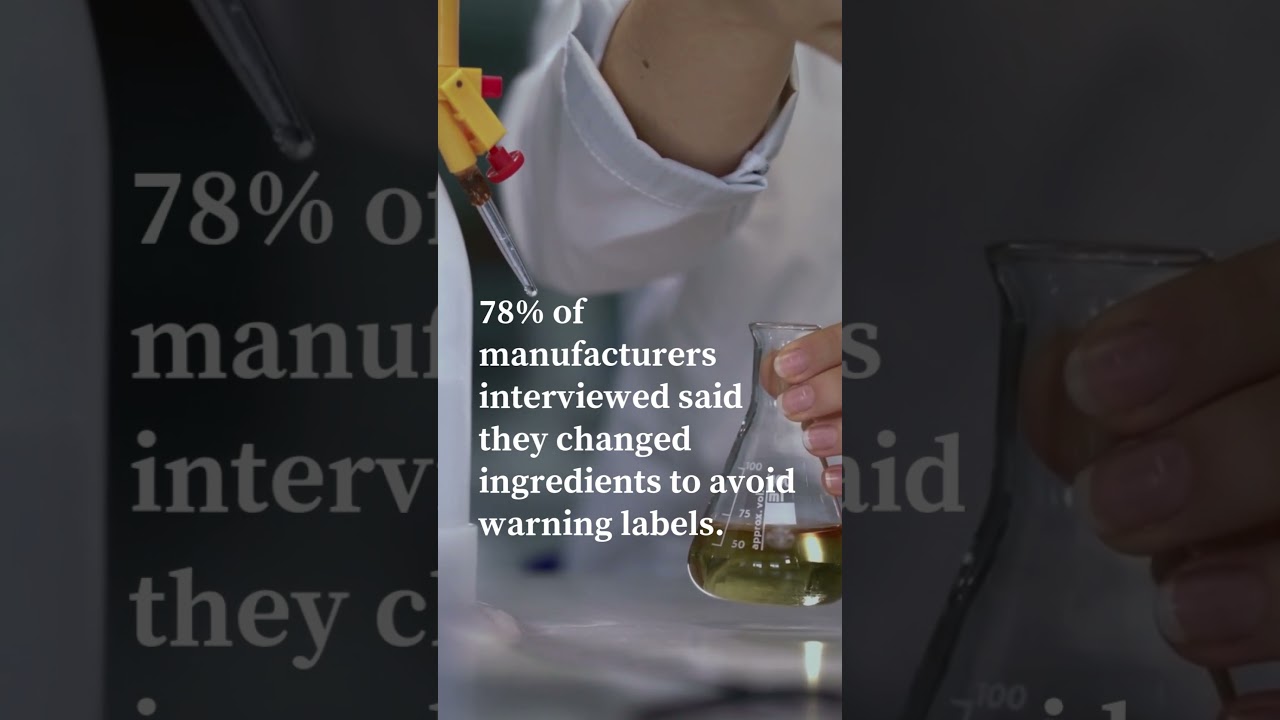 #Prop65 gives toxic ingredients the boot