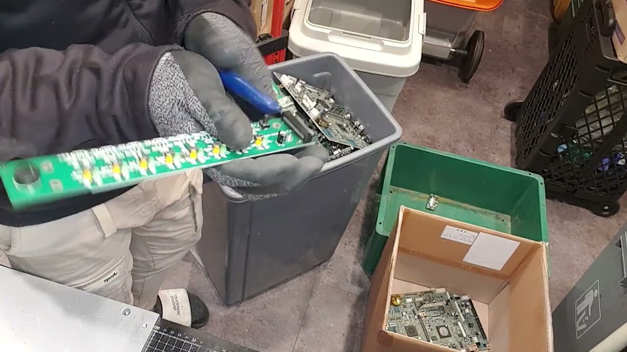 도시광산 pcb 기판 매입다녀왔습니다 1부