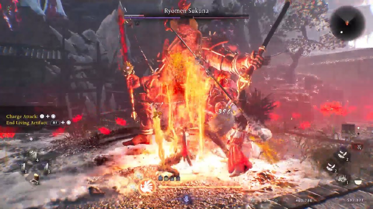 NIOH 3: Ryomen Sukuna 3 (SOLO Boss Fight)