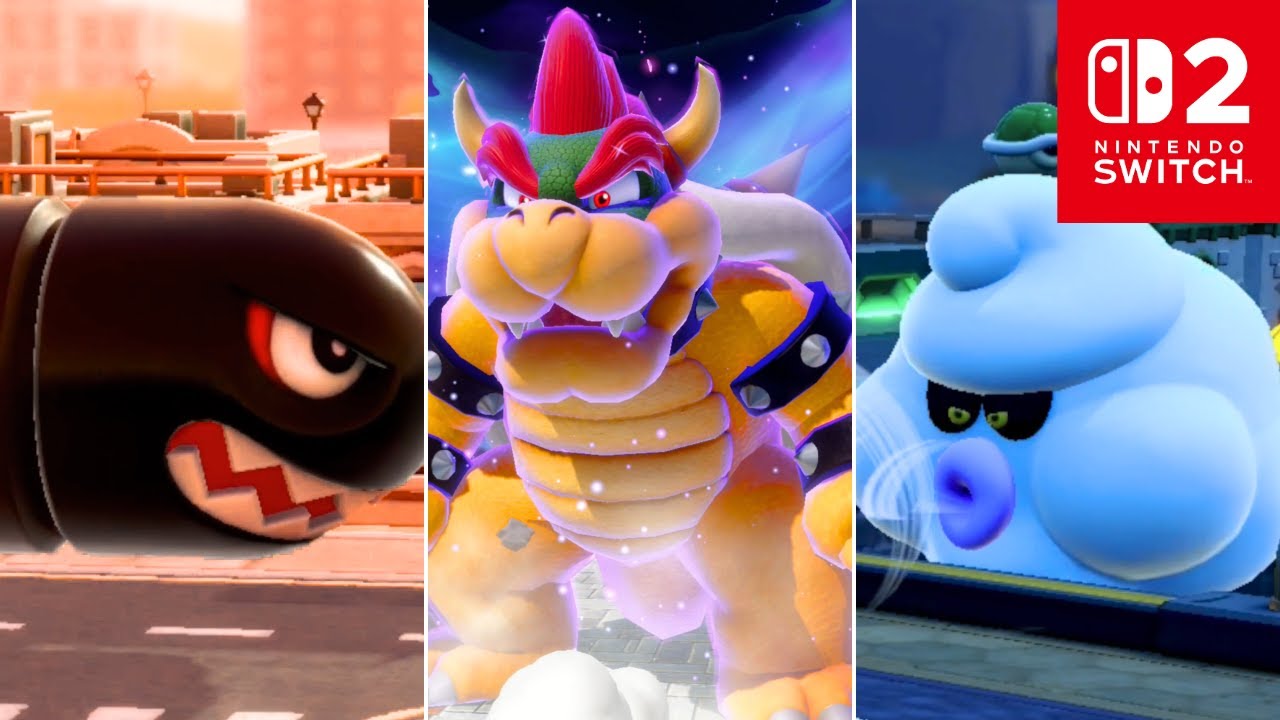 Super Mario Party Jamboree (Switch 2 4K) - Bowser Kaboom Squad (All Stages)