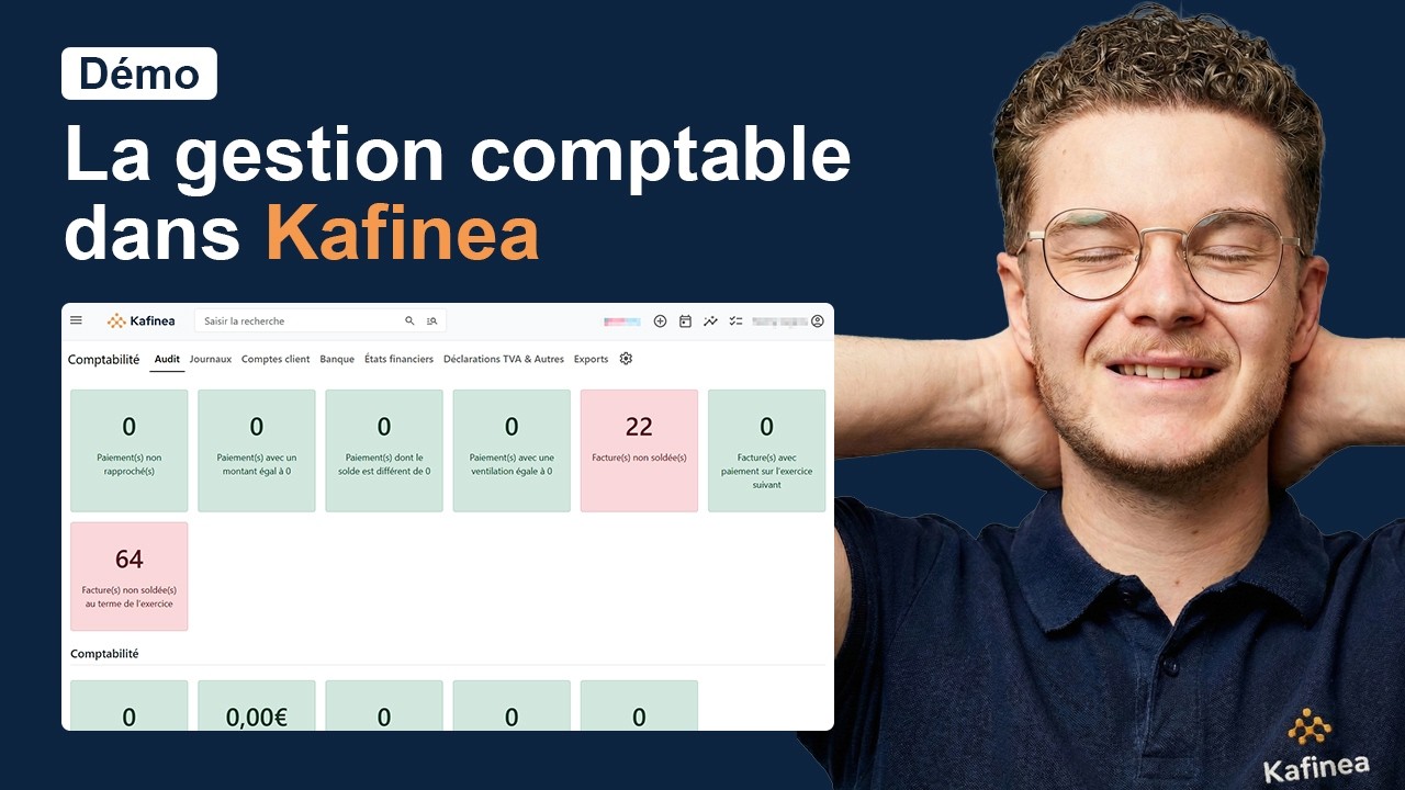 Démo • La gestion comptable dans Kafinea