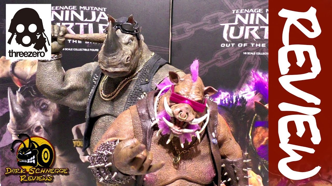 Threezero | Teenage Mutant Ninja Turtles Bebop & Rocksteady Review [German/Deutsch]