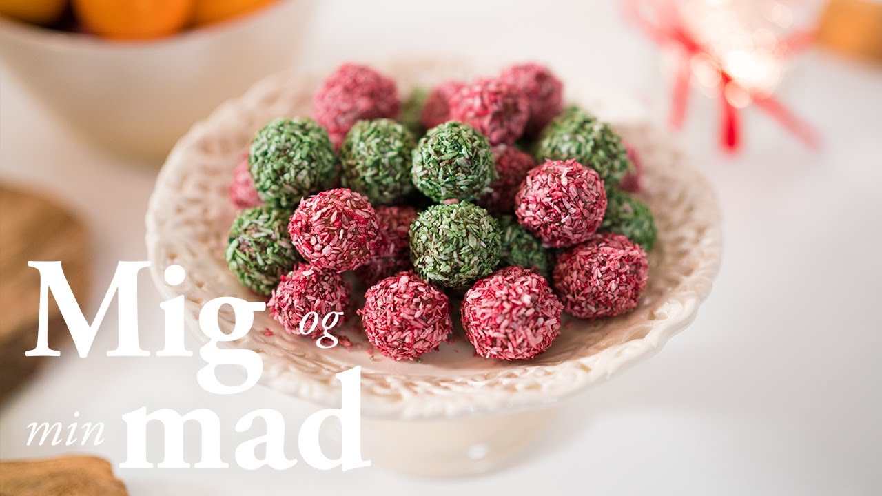 Konfekt med marcipan og chokolade | Liv Martine