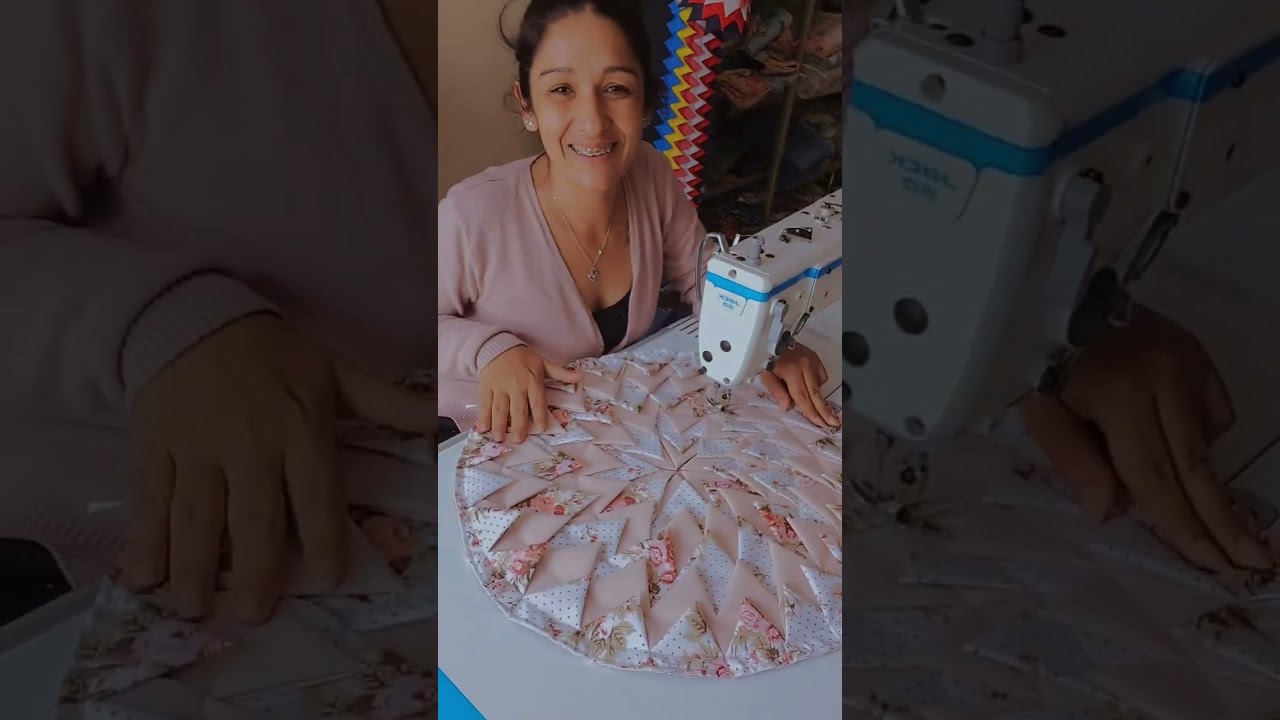 O TAPETE mais delicado que já fiz foi esse TAPETE DE BIQUINHOS PRA DENTRO COM PASSO A PASSO PRA VCS