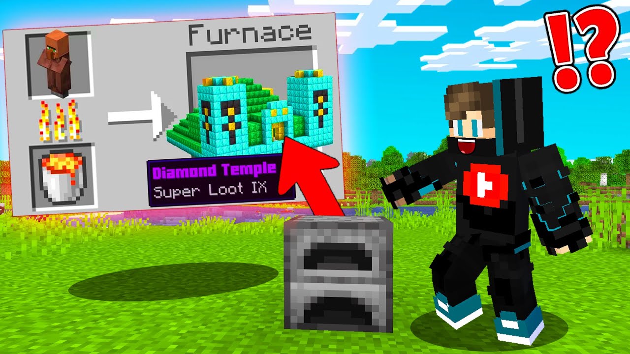 ماين كرافت : ولكن أي شي أكدر أطبخه يعطيني شغلات او بي OP !!؟ 😱🔥