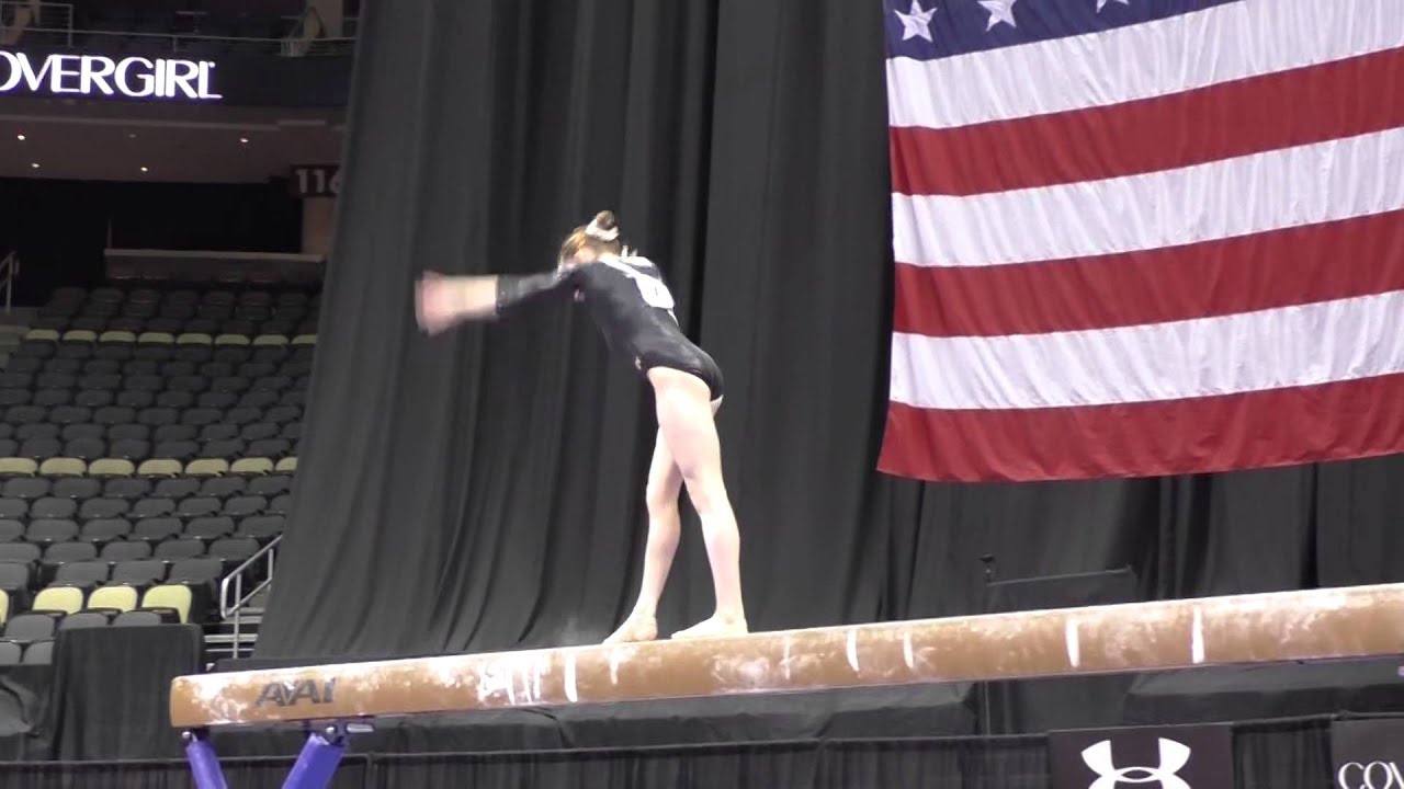 Maile O'Keefe - Balance Beam - 2014 P&G Championships - Jr. Women Day 1