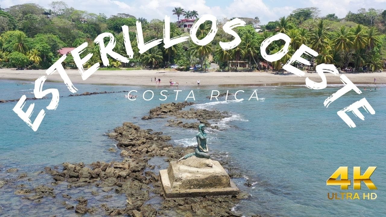 Esterillos Oeste, Costa Rica, Puntarenas Province in Stunning 4K set to Relaxing Music
