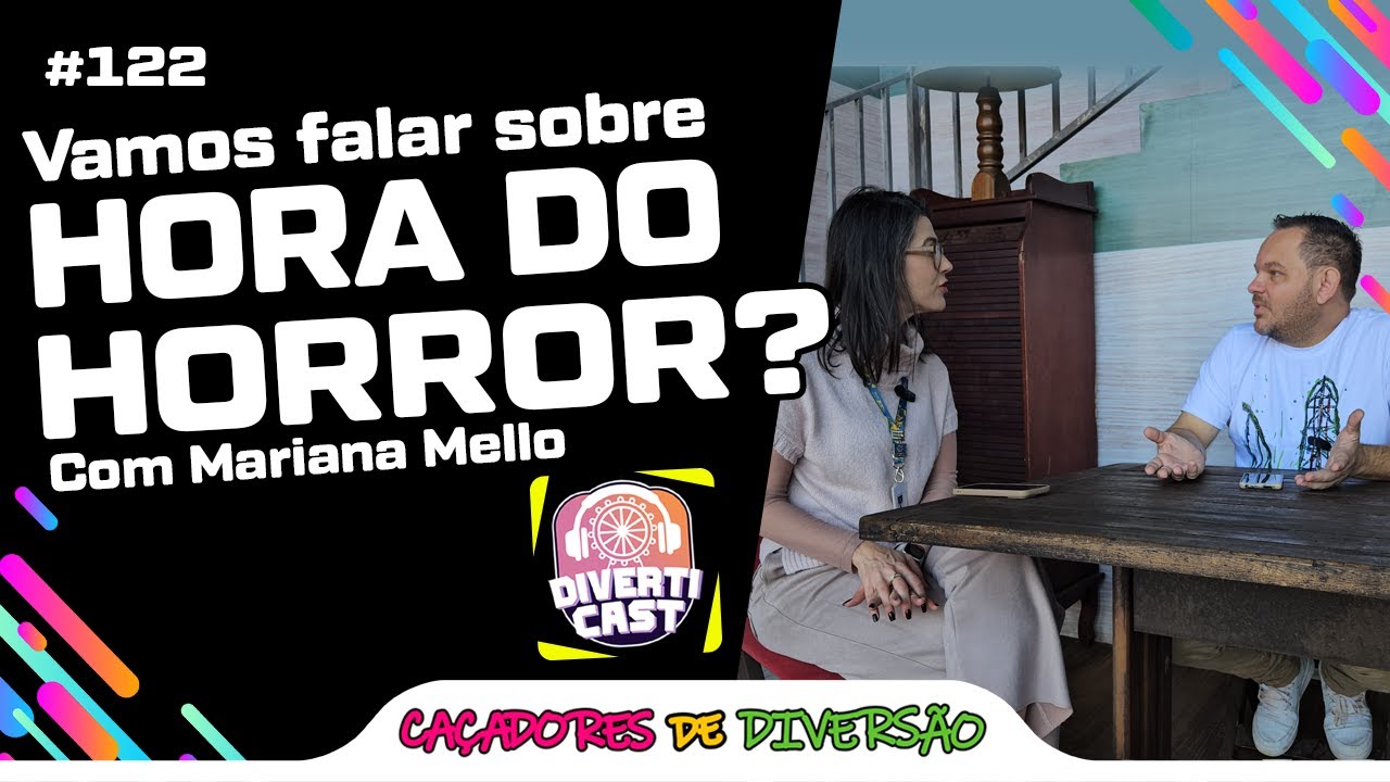 Vem saber mais um pouco sobre a Hora do Horror 2025 - #DivertiCast #122 | Caçadores de Diversão