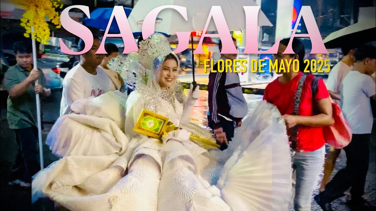 SantaCruzan 2025 | Flores De Mayo Procession | Sagala in Bulacan