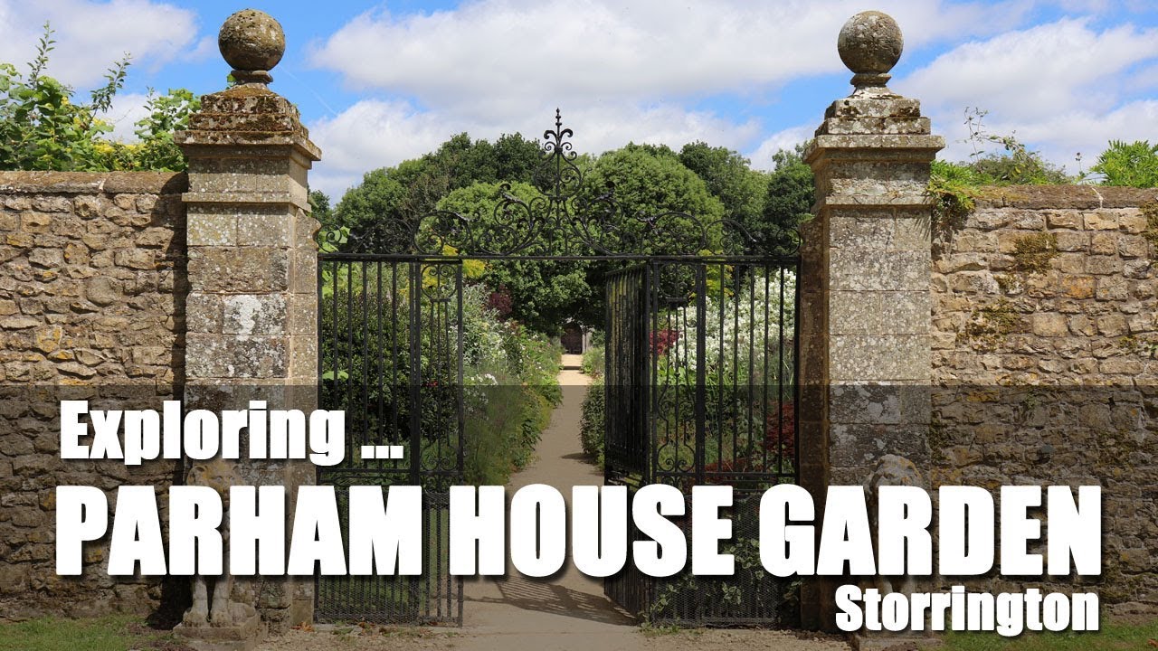 Walks in England: Exploring Parham House Walled Garden