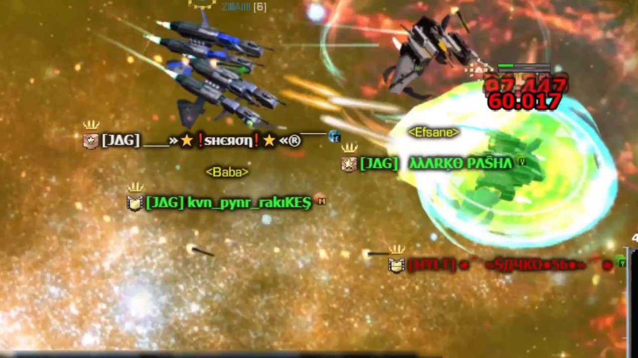 Darkorbit TR1 SHERON | JAG & AFRA & EBB vs HYLT & ROAD & &Ouml;ZEL & PSY & ATAK & ATİK | #PVPWARS5